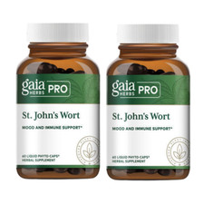 **2pack** Gaia Herbs - St. Johns Wort (60caps...