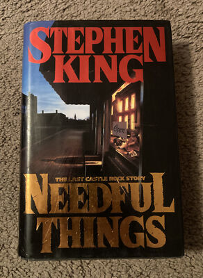 Needful Things Stephen King 1st Edition Hardcover Book Vintage 1991 Horror 90s
