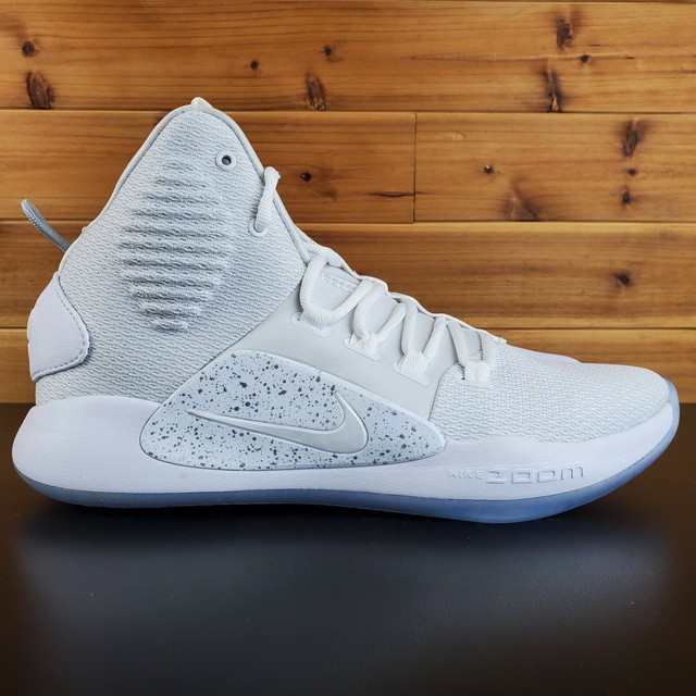 Nike Air Hyperdunk X Mid Zoom HD White Basketball Shoes Ao7893 101 Size 10 for sale online | eBay