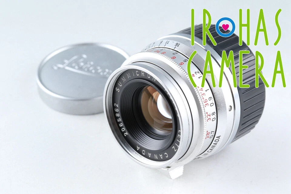 Leica Leitz Summicron 35mm F/2 8-Elements Lens for Leica M #42476 T