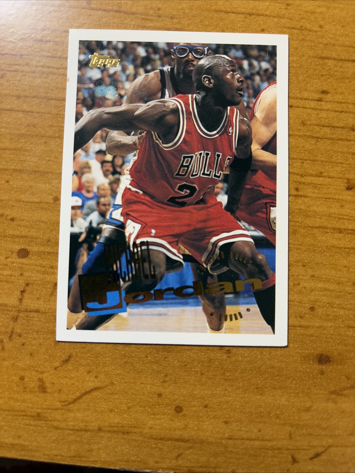 1995-96 Topps Michael Jordan #277 Chicago Bulls