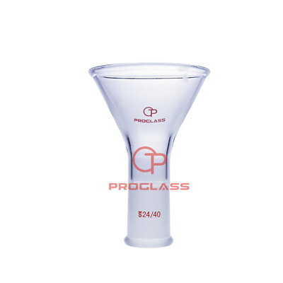 Funnel Scope Laboratory Glass Standard Power Funnel 60° side angle 24/40 Female | eBay
