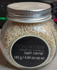 Vintage Rhapsodize Frosted Vanilla Bath Caviar 140g/4.94oz.net.wt