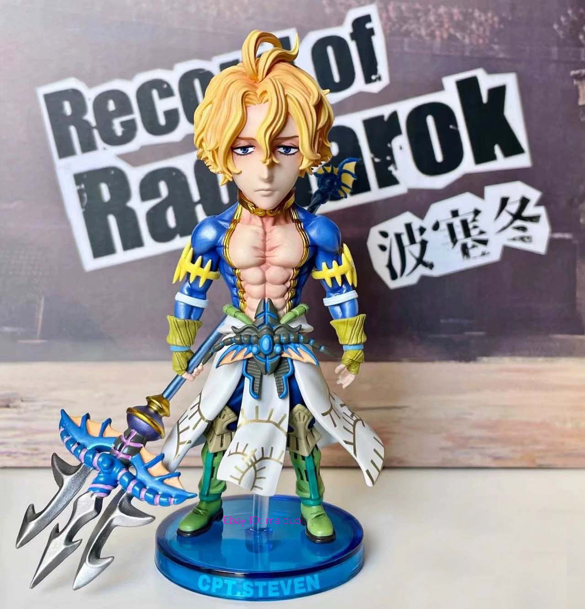 PRODUCTION MODEL CUSTOM TYPE-08α 海洋堂 YZ Studio Poseidon Record of Ragnarok Resin Statue WCF Scale 9.4cm