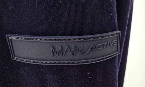 Mens Boo Hoo Man Active Navy Blue Hoodie Gym/Training/Sports - Medium - Picture 9 of 12