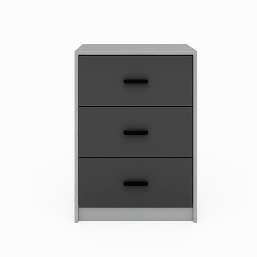 3 Drawer Wooden Bedroom Bedside Cabinet Furniture Storage Nightstand Side Table - Picture 94 of 130