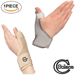 Solace Care Wrist Thumb Spica Splint Support Left &amp; Right Medical Hand Brace UK
