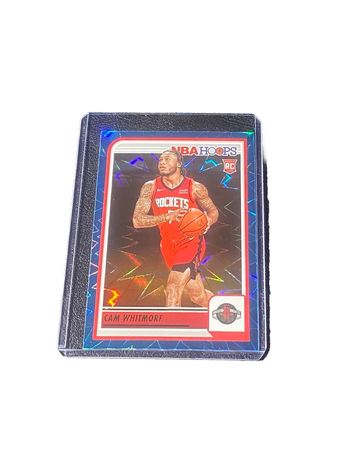 2023-24 Panini NBA Hoops - Rookies Teal Explosion #265 Cam Whitmore (RC) Preown