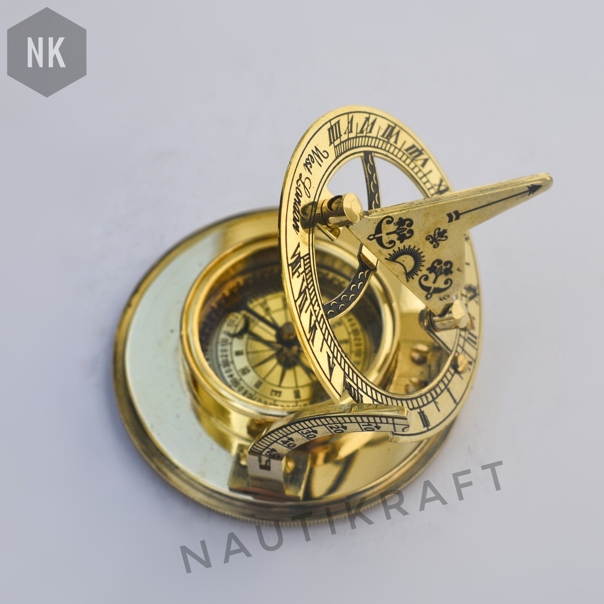 Nomos Sunring Nomos Sundial Sundial Reloj Solar Nomos Tarjeta