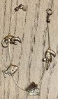 925 Sterling Silver Charm Bracelet Toucan Piranha Butterfly Anteater Animal Fish