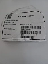 9 pack Enphase  Q-SEAL-10 Sealing Cap for Q Cable Connectors 150-00039