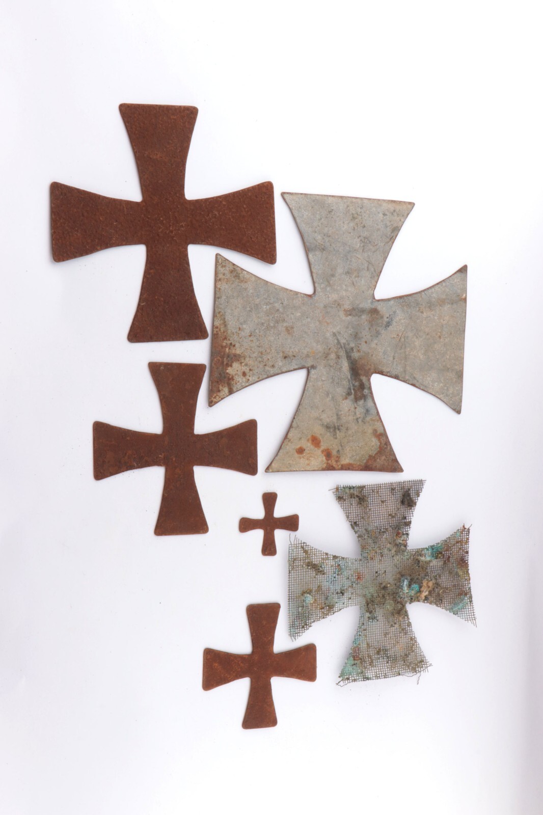 ww1 WWI Fragment war period WW2 German Iron Cross WWII Badge Award Germany set