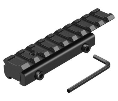 Picatinny Weaver Rail Adapter Scope Mount for Crossman Air Rifle 1077