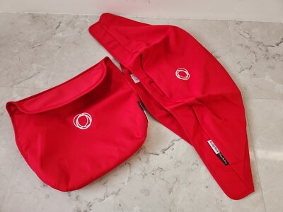 Bugaboo Donkey Red Sonnendach / Kapuze & Schürze 