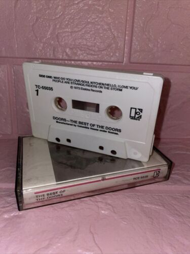 Vtg 1973 The Doors The Best Of The Doors Elektra Cassette Tape Columbia - Picture 4 of 4