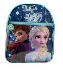 Zaino Asilo Disney Frozen Con Tasca Piatta - 28cm