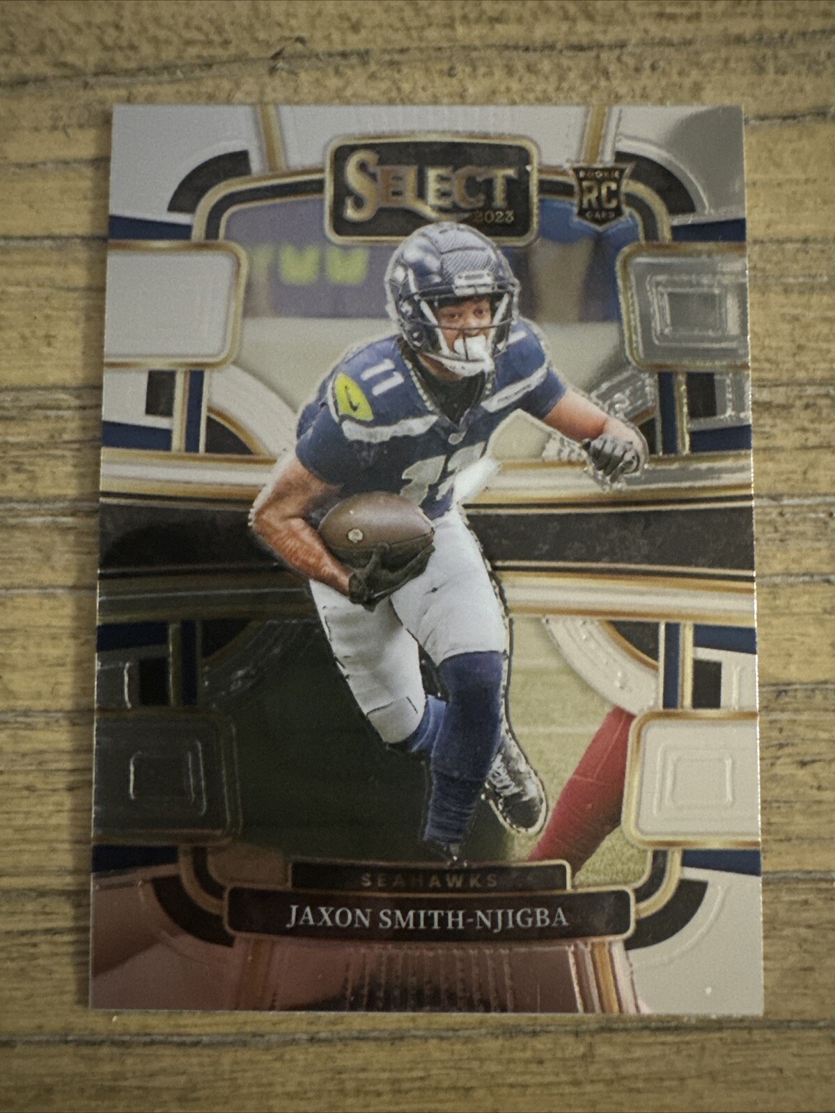 2023 Select Jaxon Smith-Njigba Concourse Silver Prizm Rookie RC #87 Seahawks