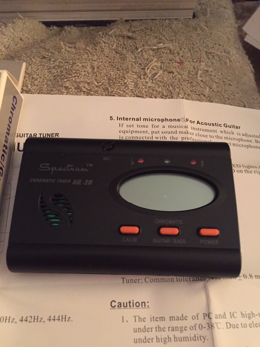 Spectrum Chromatic Tuner AIL-29 with box and manual | eBay