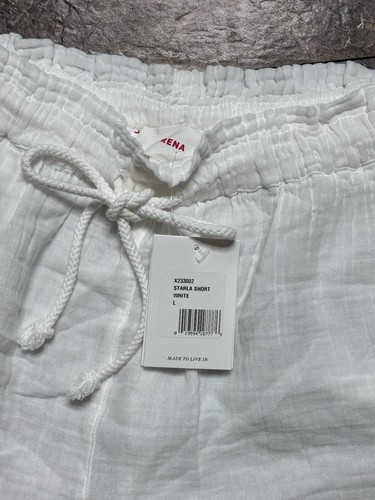 Xirena $130 Starla Gauze Shorts in White Size Lrg - Picture 3 of 5