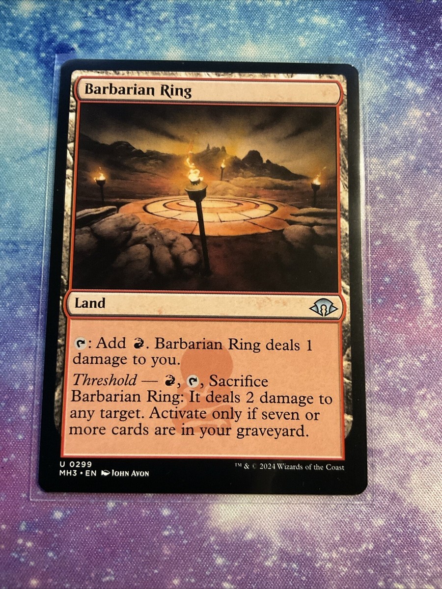 Magic the Gathering MTG MH3 Barbarian Ring 299 Regular Near Mint
