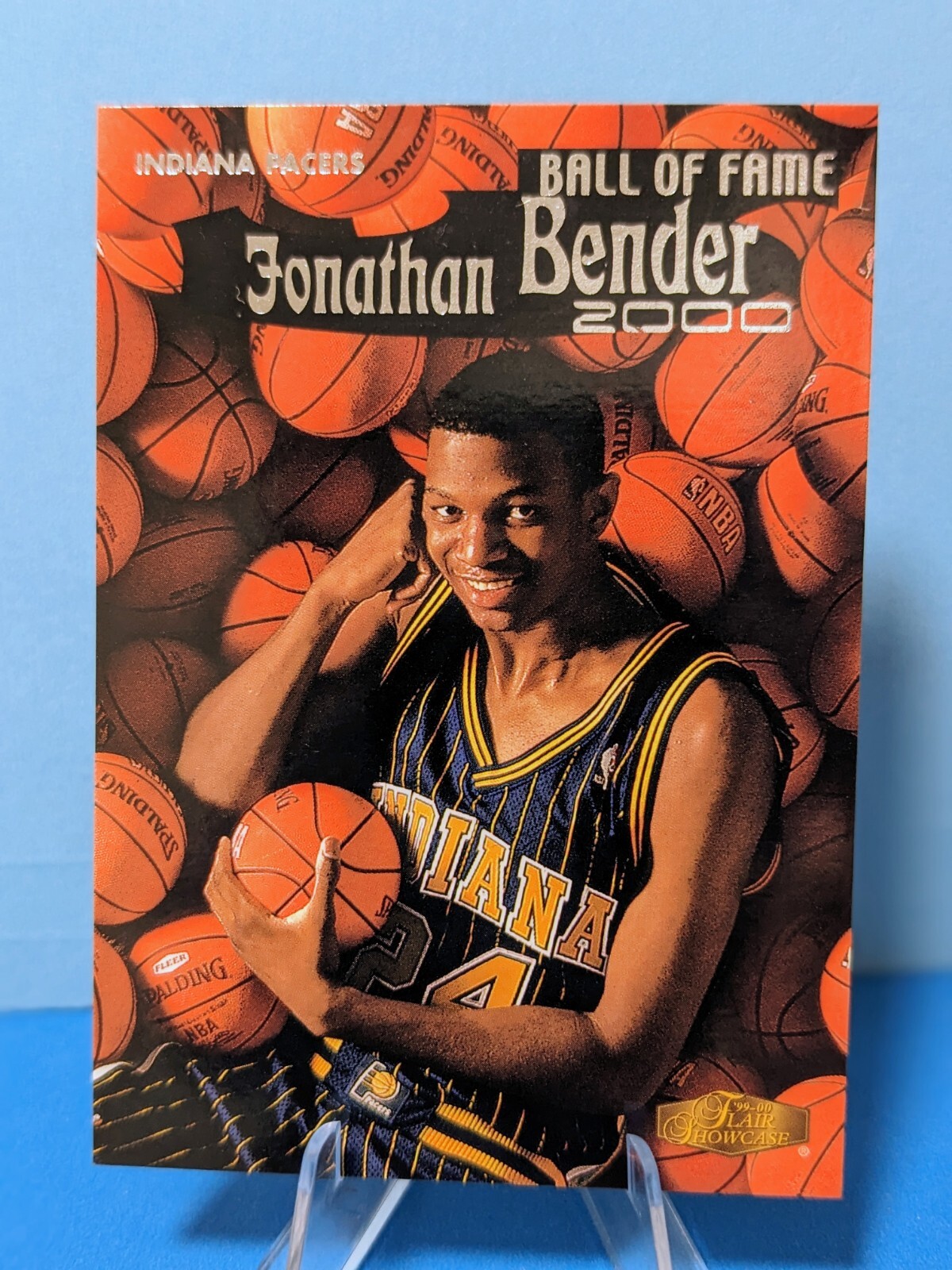 1999-00 Flair Showcase Ball of Fame #15 Jonathan Bender RC Mint Condition