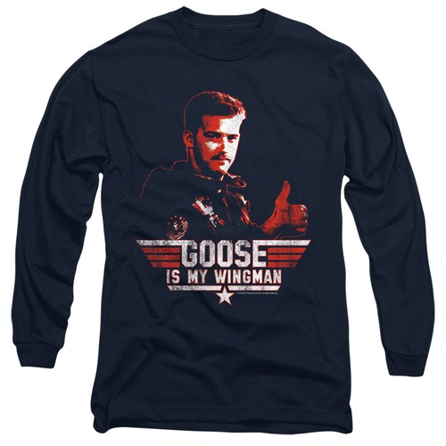 Top Gun "Wingman Goose" Pullover Hoodie, Sweatshirt or Long Sleeve T-Shirt - Picture 10 of 10