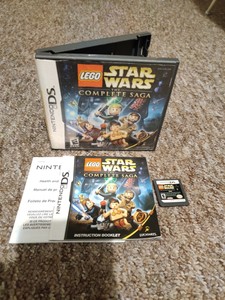 Lego Star Wars The Complete Saga Nintendo Ds 3ds Us Game Free P P Ebay