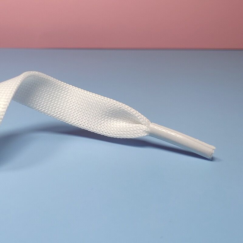 White Black Laces Wide Flat Trainer replacement Shoelaces For Alexander McQueen eBay