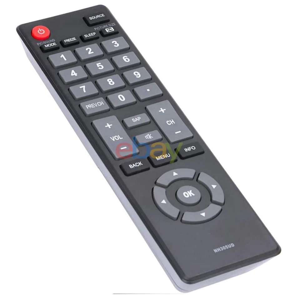 New NH305UD For Emerson TV Remote Control RLE190EM3 LE320EM3 RLE320EM3 LE220EM3 - Image 3 of 4