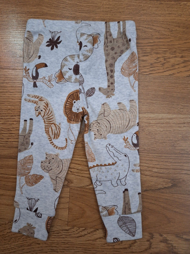 Carter’s Wild Animals Elastic Waist Baby Pants New 9 months - Picture 4 of 4