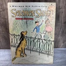 Vintage Solomon Shag By Daphne Hogstrom Whitman Big Tell-A-Tale 1965 Whitman Pub