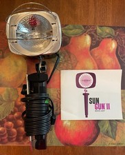 Vintage Sylvania Sun Gun II Movie Light, Original Box. Model SG-55. VG, works 