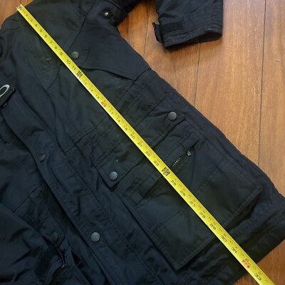 RARE 90s Oakley G Software Tech Utility Nylon Jacket Black RARE 90s Oakley G Software Tech Utility Nylon Jacket Black