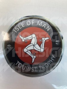 Isle of man TT logo sticker in custom colors and sizes