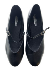 ORGAN MASTER 110 BLACK LEATHER MARY JANE WOMEN'S SHOES 12 12W