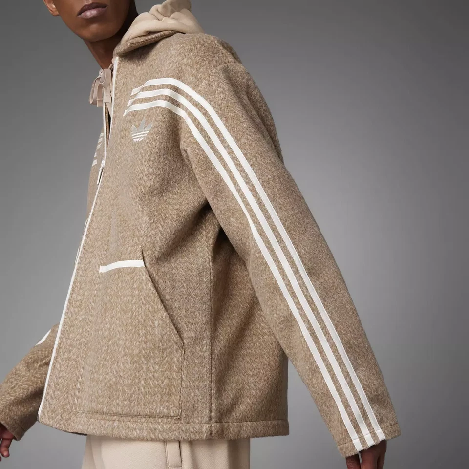 Adidas ADICOLOR 70s  Mens Collared Zip-Through Jacket New - Image 2 of 4