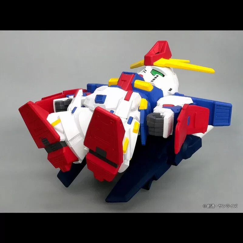 PSL PLEX Jumbo Soft Vinyl Figure SD MSZ-010 SD ZZ Gundam H240mm