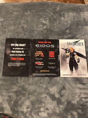 Final Fantasy VII 7 vintage PC game - Discs And Case - 4 Discs | eBay