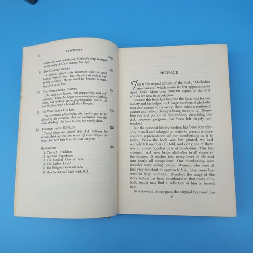 Alcoholics Anonymous 2nd Edition, 16th printing, NO Jacket, A.A. Big Book 1955 - Picture 11 of 14