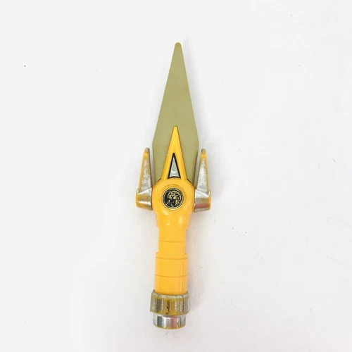 VTG Yellow Power Rangers Toy Knife Dagger