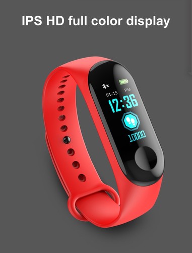 Bracelet Montre Connectée Bluetooth Fréquence Cardiaque Tensiomètre Fitness Tracker - Photo 14 sur 20
