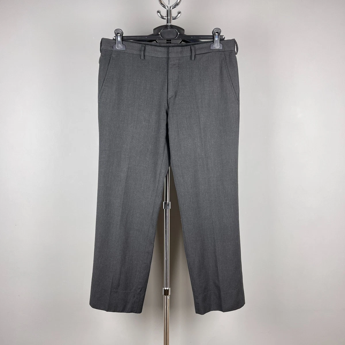 Pantalon Décontracté Plissé Richmond X - 100% Laine - Taille US 32 / IT 48 - Neuf Sans étiquette