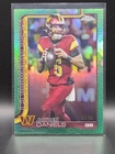 2025 Topps Chrome - Jayden Daniels #295 Green Leather Refractor /99 Commanders