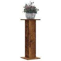 PflanzenstäNder 2 Stk. Altholz-Optik 30X30X80 Cm Holzwerkstoff