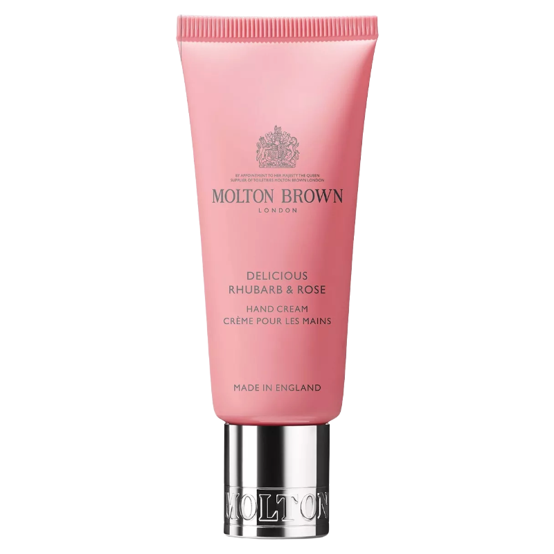 Molton Brown Delicious Rhubarb & Rose Hand Cream 40ml Moisturising