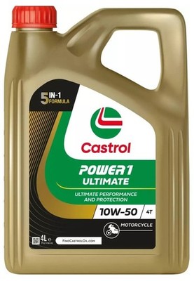 Castrol POWER 1 Ultimate 4T 10W-50 Fully-Synthetic Motorcycle