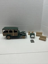 Vintage Hubley Die Cast Metal Toy Car Rat Rod Wagon  FOR PARTS OR REPAIR