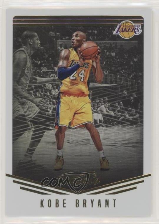 2016-17 Panini Studio Kobe Bryant #75 HOF 0he4