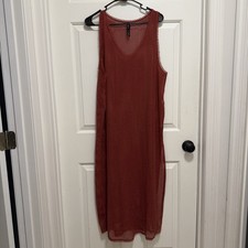 Urban Outfitters Out From Under Life's A Beach Crochet Maxi Dress, Size Small