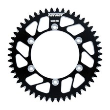 Turner Performance Products Aluminum Rear Sprocket - Black 520 53t 9316 53